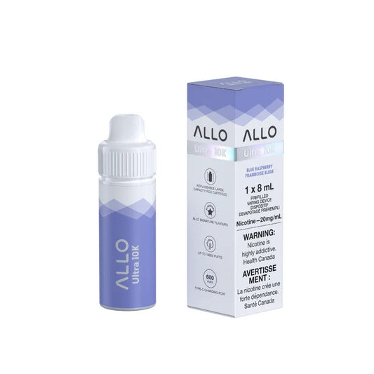 BLUE RASPBERRY – ALLO ULTRA 10K (8mL) (DEVICE & POD KIT)