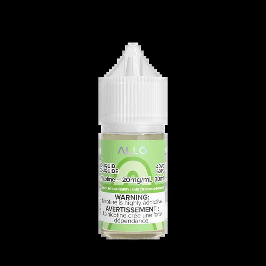 ALLO E-LIQUID – LEMON LIME CRANBERRY