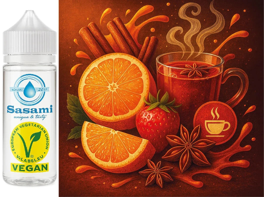 Citrus Noel – Orange Zimt Punch Aroma Konzentrat – Vegan – Sasami – 10ml