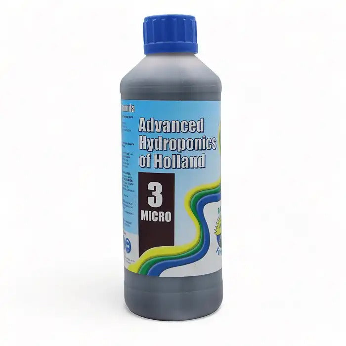 Dutch Formula Micro 3 – Solution Premium de Micronutriments Chélatés pour Hydroponie Avancée