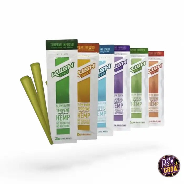 Blunt Wraps Kush Infusés en Terpènes – Lot de 2 unités