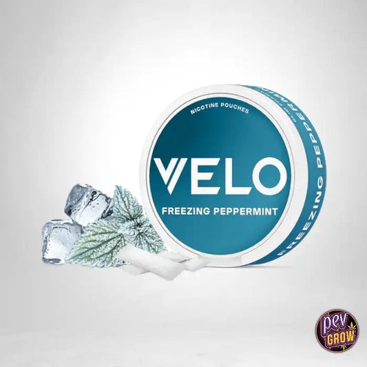 Poches de nicotine VELO – Menthe glaciale 11 mg · Fraîcheur X-Strong