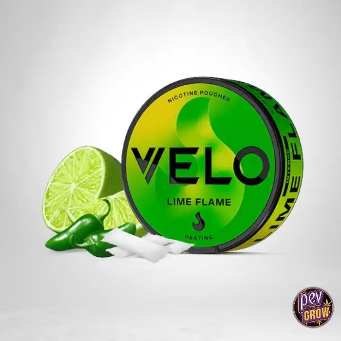 VELO Lime Flame 8MG – Sachets de nicotine au citron vert épicé