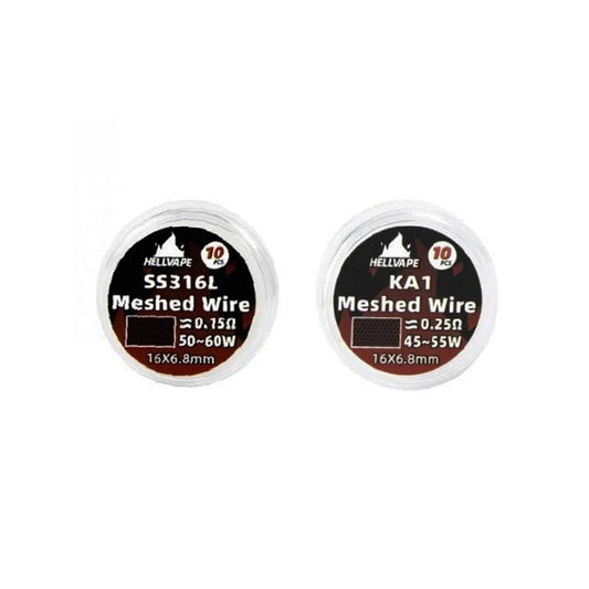 Meshed Wire Coils Pour Dead Rabbit M RTA (10pcs) Hellvape Hellvape