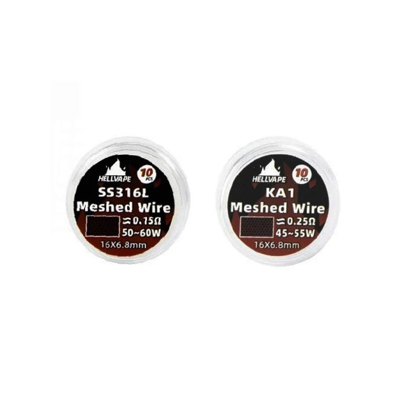 Meshed Wire Coils Pour Dead Rabbit M RTA (10pcs) Hellvape Hellvape