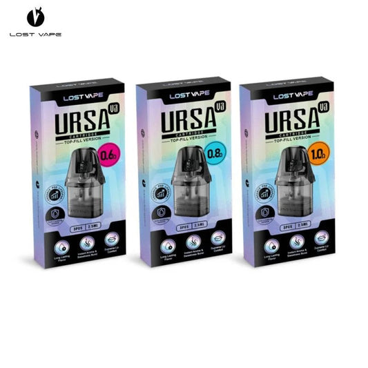 Cartouches Pod Ursa Nano V3 (pack de 3) Lost Vape