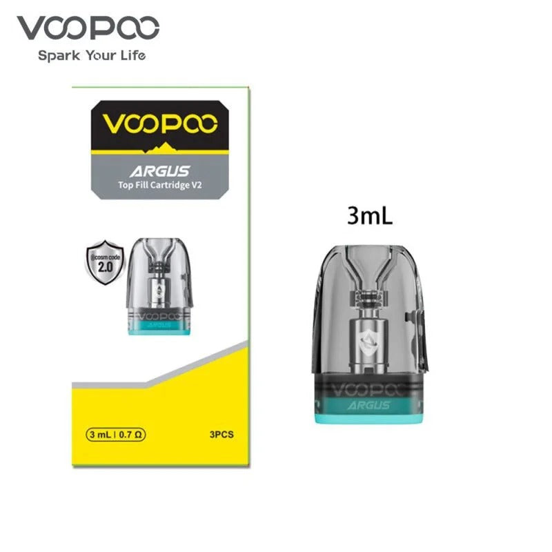 Cartouche Pod Argus Top Fill V2 3ml (pack de 3) Voopoo