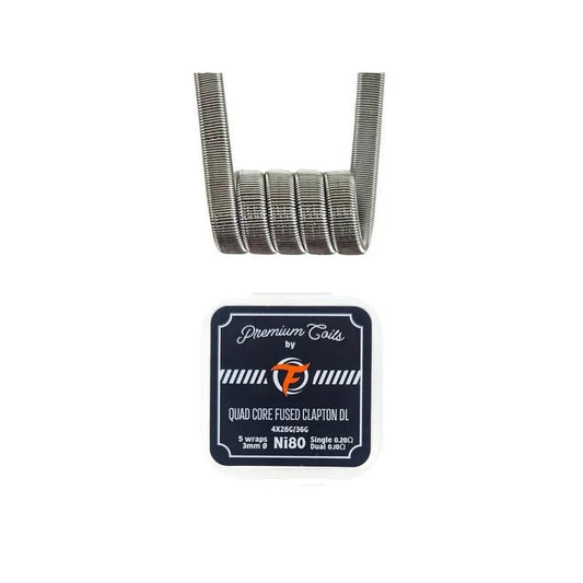 Quad Core Fused Clapton DL Ni80 0.20Ω New Version (10pcs) Fumytech