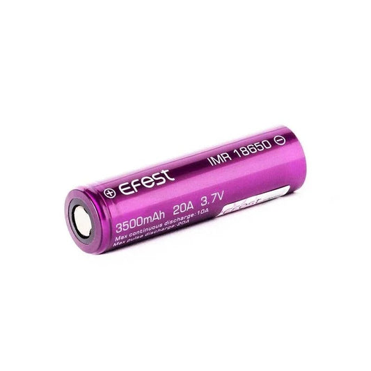 Efest IMR 18650 3500mAh 20A Flat Top Battery