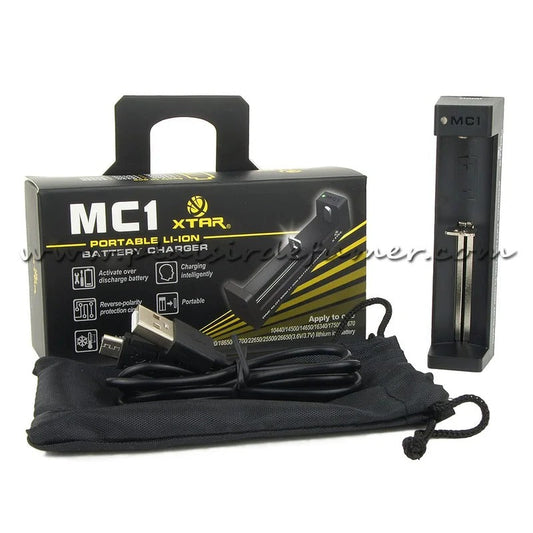 XTAR MC1 – Chargeur d’accu 1 slot portable