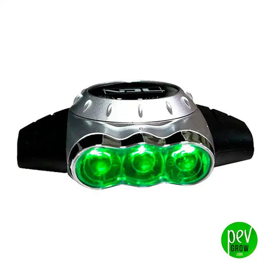 VDL Green Light Visor – Travail mains libres de nuit pour cultures de cannabis