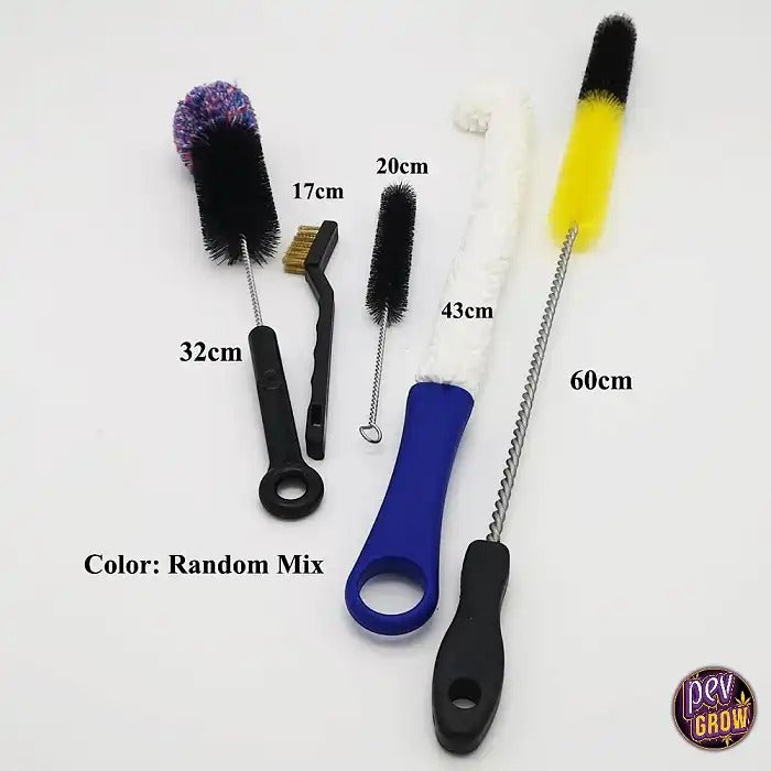 Kit de Brosses de Nettoyage pour Chicha et Bongs (5 Pièces)