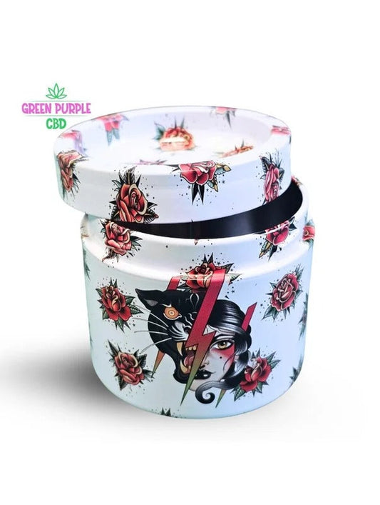Boite + plateau métal PANTHERESS TATOO