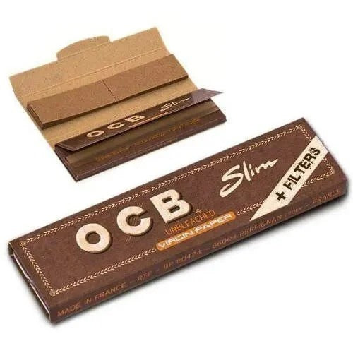 Feuilles à rouler – OCB (Non Blanchi Slim+Filtres)