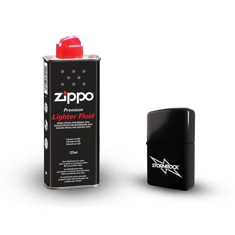 KIT – Briquet STORMROCK + Essence ZIPPO