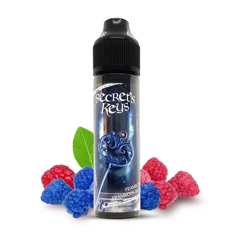 E-Liquide 50ml SECRET’KEYS Framboise Bleue