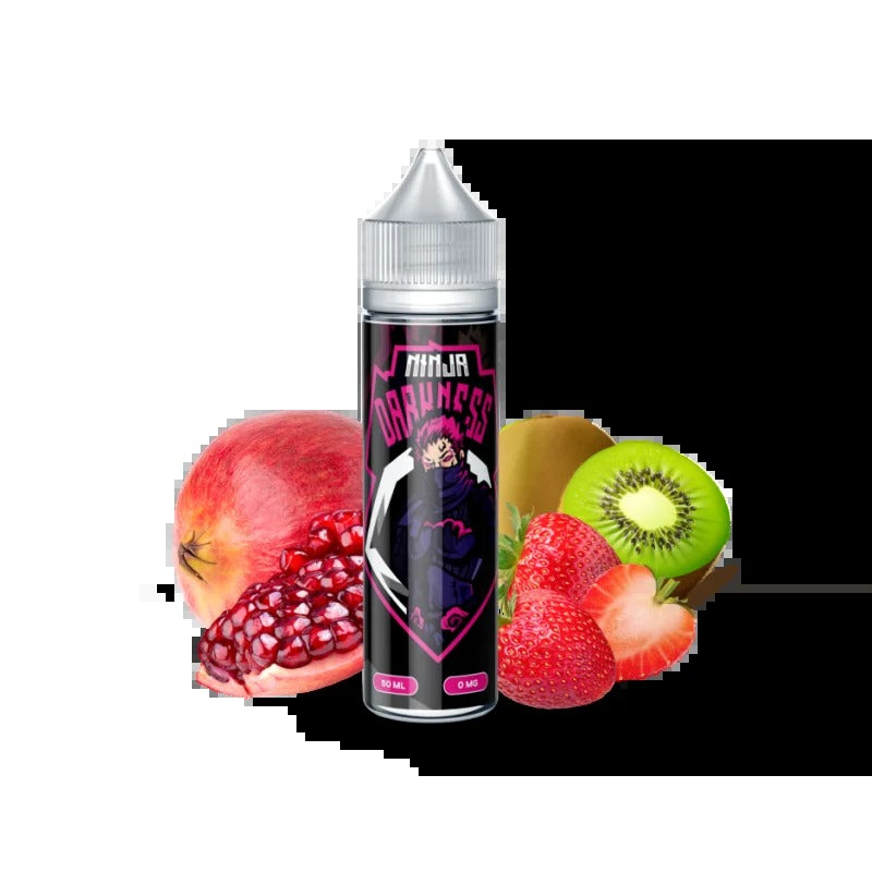 E-liquide 50ml Ninja Darkness fraise grenade kiwi
