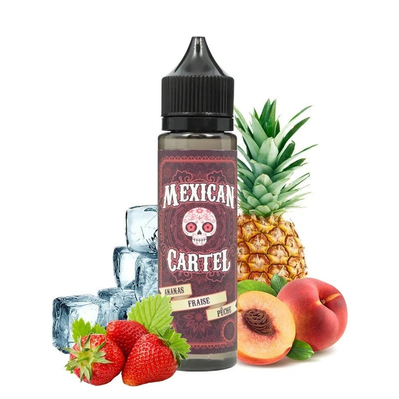 Mexican Cartel 50ml – Ananas Fraise Peche