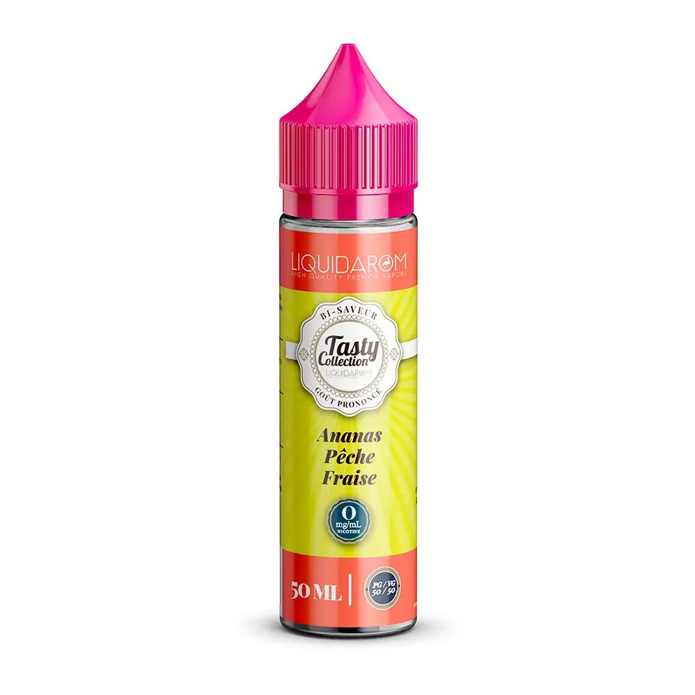 Ananas Pêche Fraise Tasty Collection – 50ml