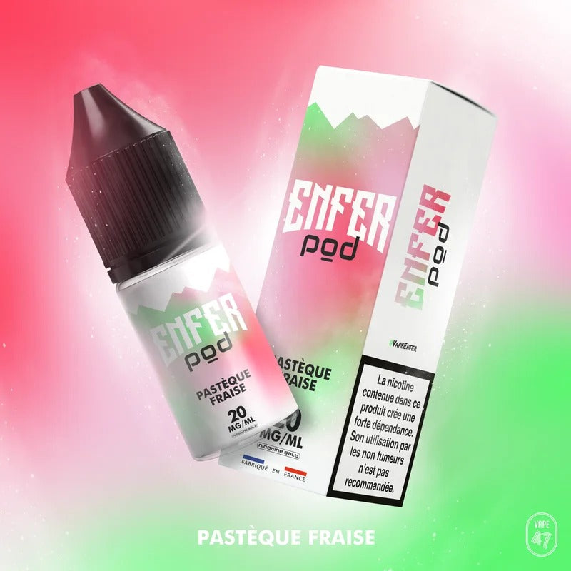 Pastèque Fraise Enfer Pod – 10ml