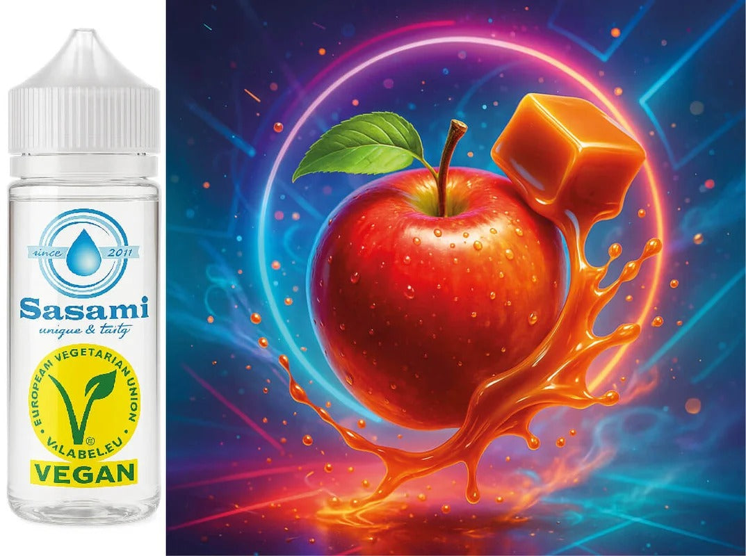Caramela Pom – Karamell-Apfel Aroma Konzentrat – Vegan – Sasami – 10ml