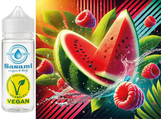 Ruby Wave – Himbeer-Wassermelone Aroma Konzentrat – Vegan – Sasami – 100ml