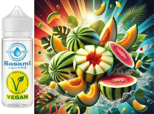 Melonenmix – Honigmelone Wassermelone Aroma Konzentrat – Vegan – Sasami – 10ml