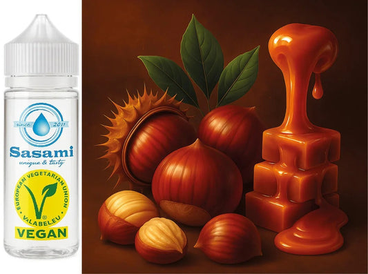Chestnut Velvet – Kastanie Karamell Aroma Konzentrat – Vegan – Sasami – 10ml