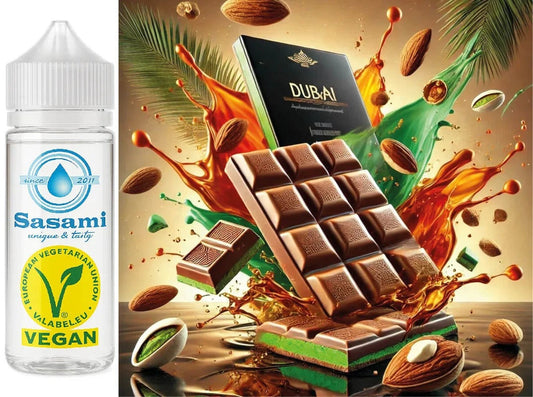 Schokolade Dubai Persian Kiss – Mandel Aroma Konzentrat – Vegan – Sasami – 10ml