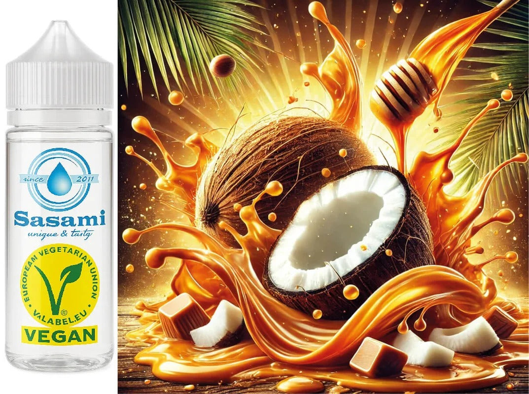 Kokosnuss – Karamell Aroma Konzentrat – Vegan – Sasami – 100ml