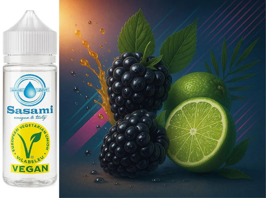 Mystic Lime – Brombeer-Limette Aroma Konzentrat – Vegan – Sasami – 100ml