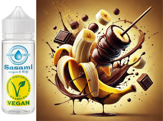 Schoko-Banane Aroma Konzentrat – Vegan – Sasami – 10ml