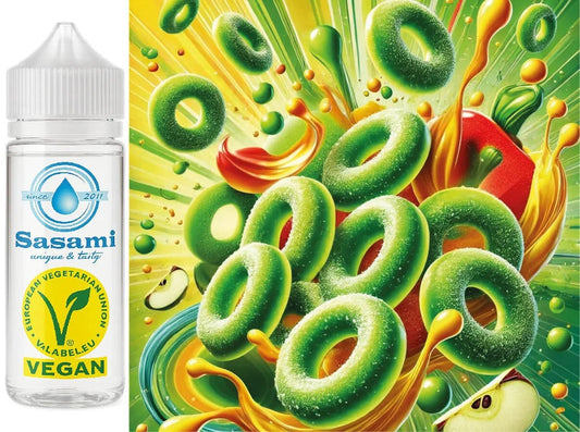 Apfelringe – Apfel Ringe Aroma Konzentrat – Vegan – Sasami – 100ml