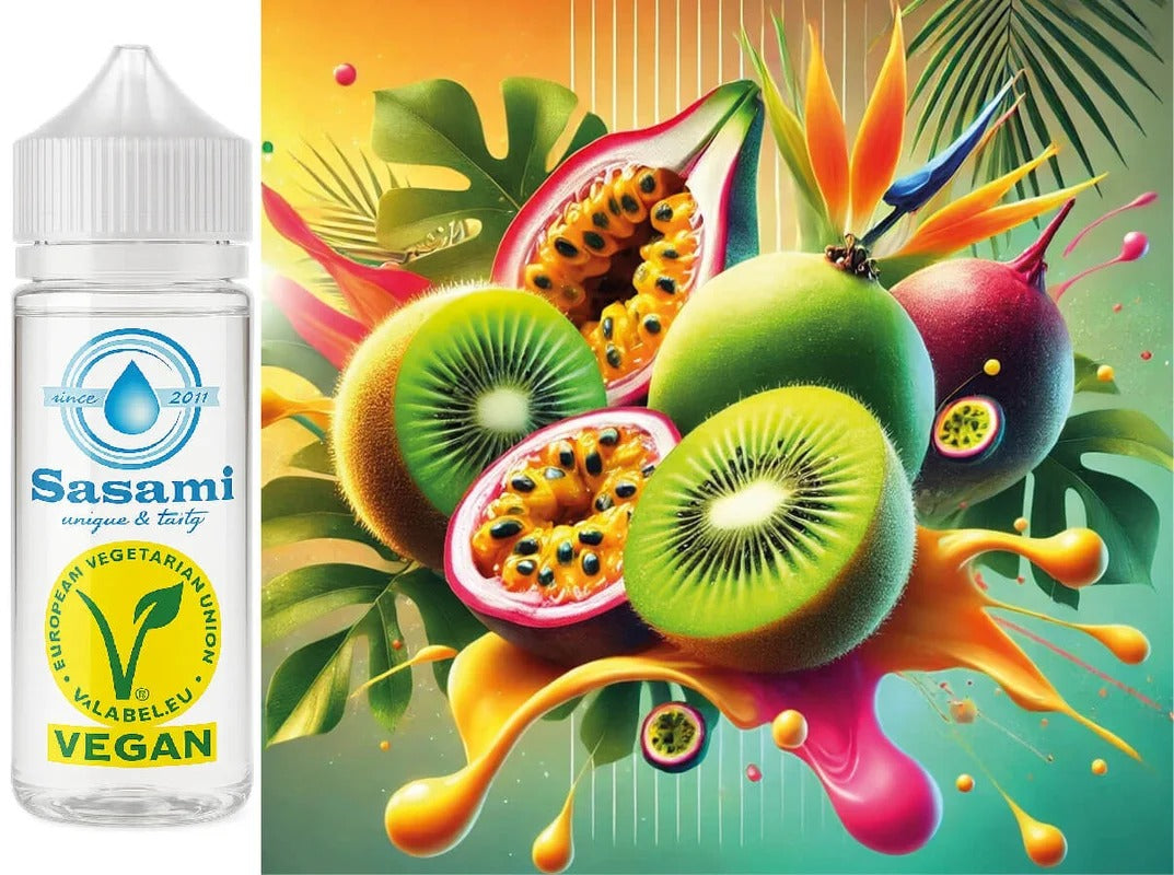 Kiwi Passion Fruit Guava Aroma Konzentrat – Vegan – Sasami – 10ml