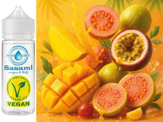 Tropic Blaze – Mango Maracuja Guave Aroma Konzentrat – Vegan – Sasami – 10ml