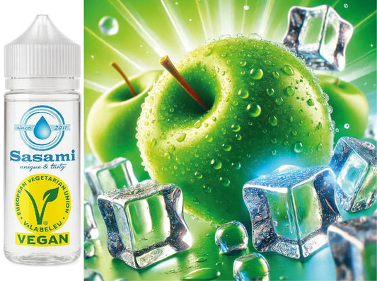 Chilled Green Apple – sauere grüner Apfel Ice Aroma Konzentrat – Vegan – Sasami – 10ml