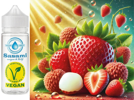 Erdbeere – Lychee Aroma Konzentrat – Vegan – Sasami – 10ml