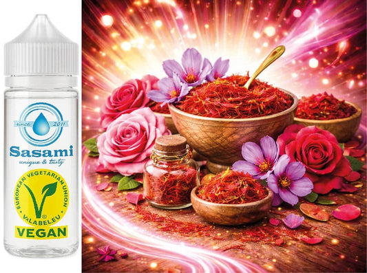 Rose Safran Aroma Konzentrat – Vegan – Sasami – 10ml