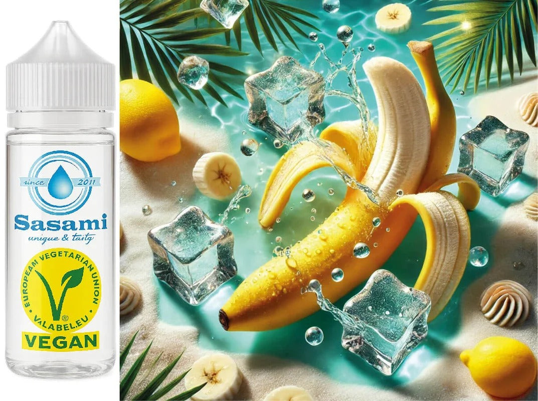Banana Ice – Banane ice Aroma Konzentrat – Vegan – Sasami – 10ml