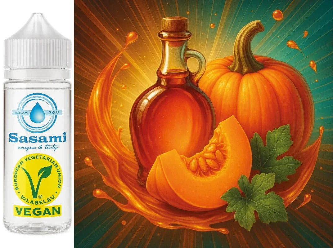 Maple Harvest – Ahornsirup Kürbis Aroma Konzentrat – Vegan – Sasami – 10ml
