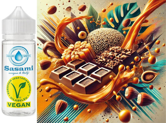 Dark Sesame Chocolate Affair – Sesam, Kakao, HaselnussAroma Konzentrat – Vegan – Sasami – 10ml