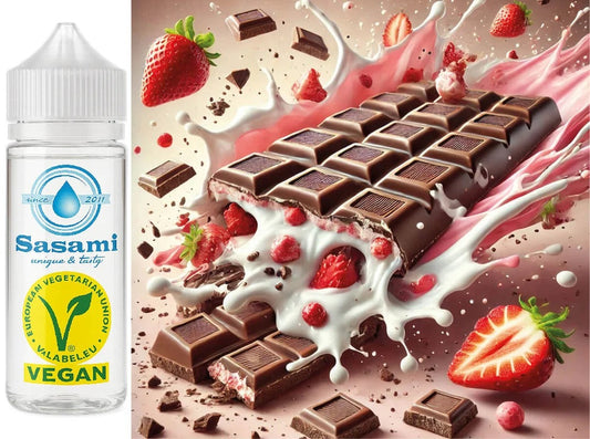 Schokolade Erdbeer-Joghurt Aroma Konzentrat – Vegan – Sasami – 100ml