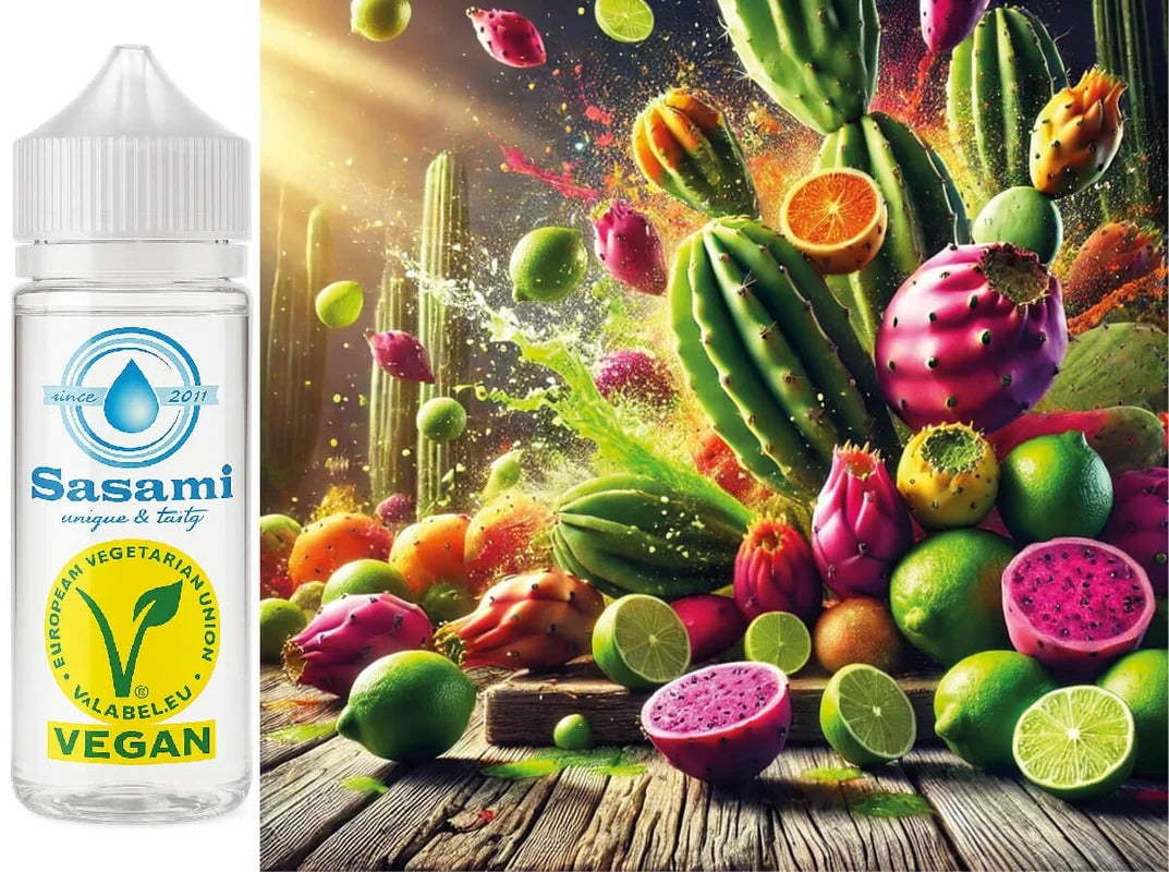 Kaktusfeige – Limette Aroma Konzentrat – Vegan – Sasami – 100ml