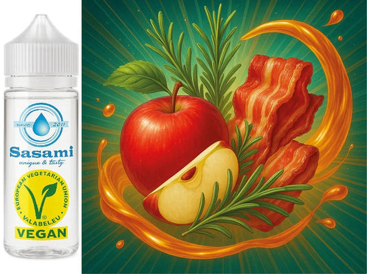 Applewood Essence – Apfel Rosmarin Speck Aroma Konzentrat – Vegan – Sasami – 10ml