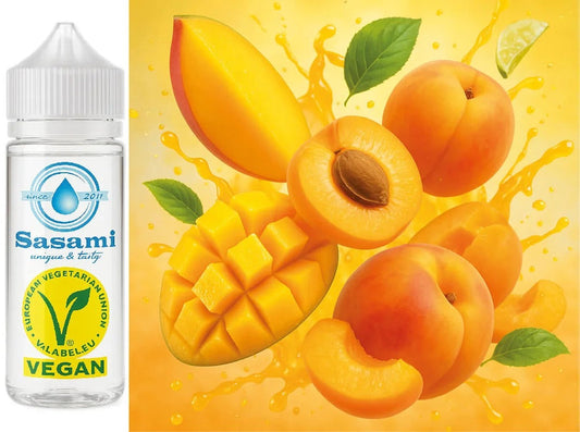 Mango-Apricot Splash – Aprikose Mango Aroma Konzentrat – Vegan – Sasami – 100ml
