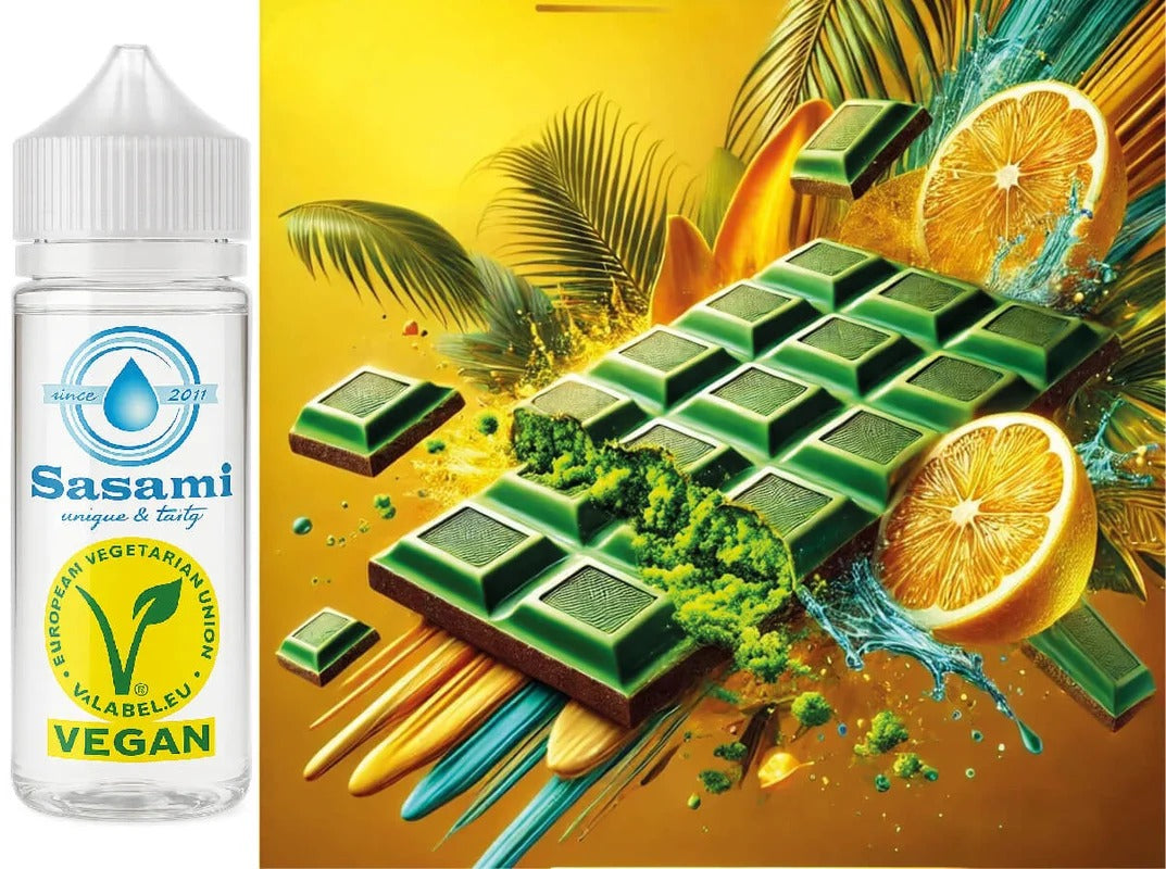 Schokolade Dubai Lemon Mirage – Zitrone Aroma Konzentrat – Vegan – Sasami – 10ml