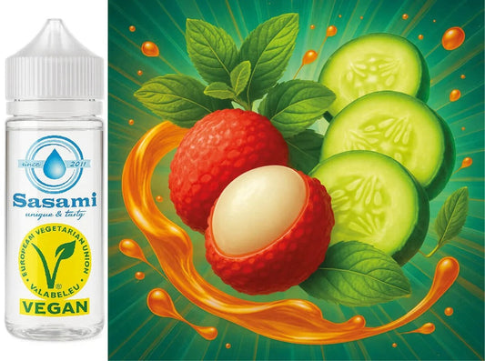 Jade Oasis – Gurke-Litschi-Minze Aroma Konzentrat – Vegan – Sasami – 10ml