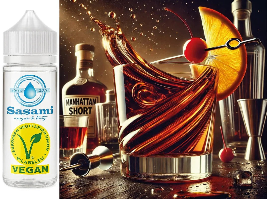 Manhattan Shortdrink Aroma Konzentrat – Vegan – Sasami – 100ml