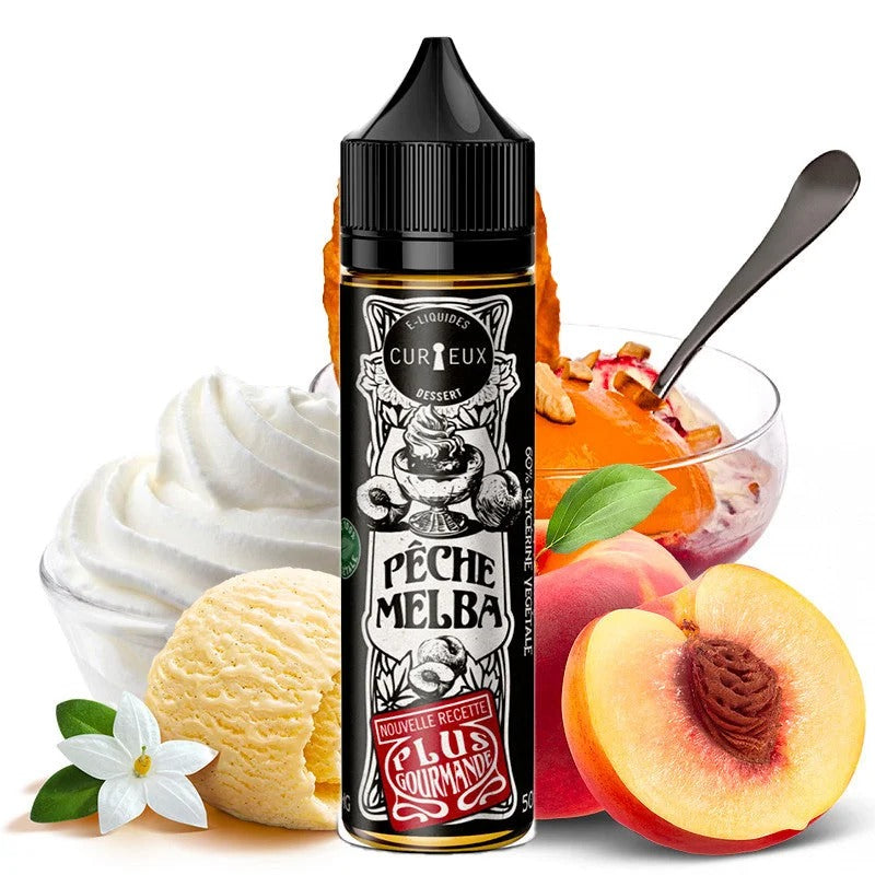 Pêche Melba Edition Dessert 50ml – Curieux