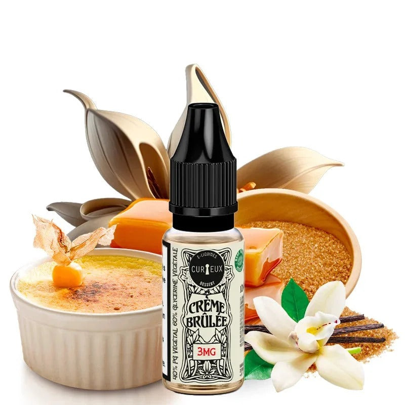 Crème Brulée Edition Dessert 10ml – Curieux